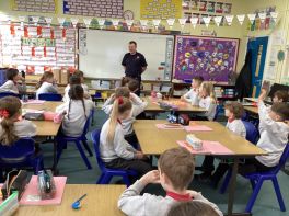 Firefighter talk for Primary 5
