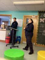 P7 attend the ‘Bee Safe’ health and safety programme