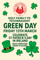 GREEN DAY FRIDAY 13TH MARCH