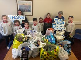 Fountain Foodbank donation