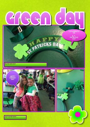 Green Day at Holy Family
