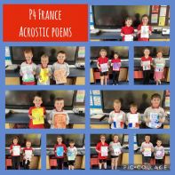 P4 France Acrostic Poems 