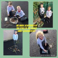 P2 Andy Goldsworthy Sculptures